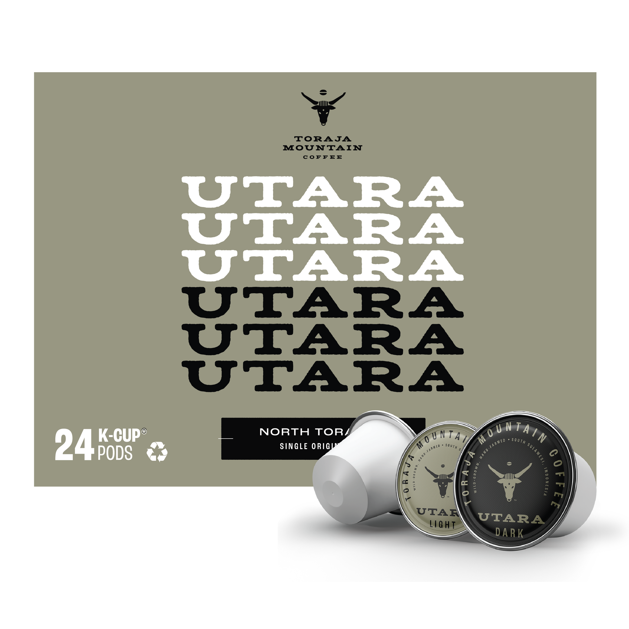 Utara Light & Dark Combo Coffee Pods